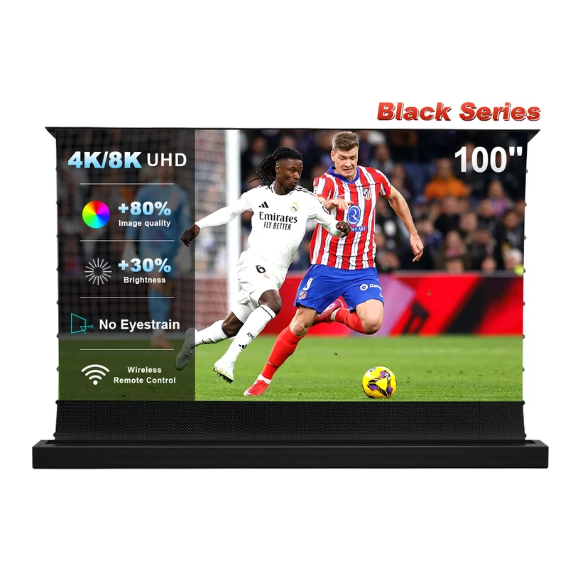NothingProjector Black Series 100-inch floor-rising ALR screen